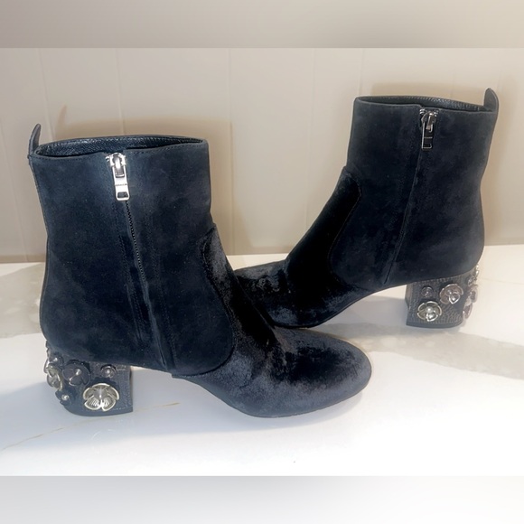 COACH Juliet Suede Ankle Bootie - Picture 9 of 11